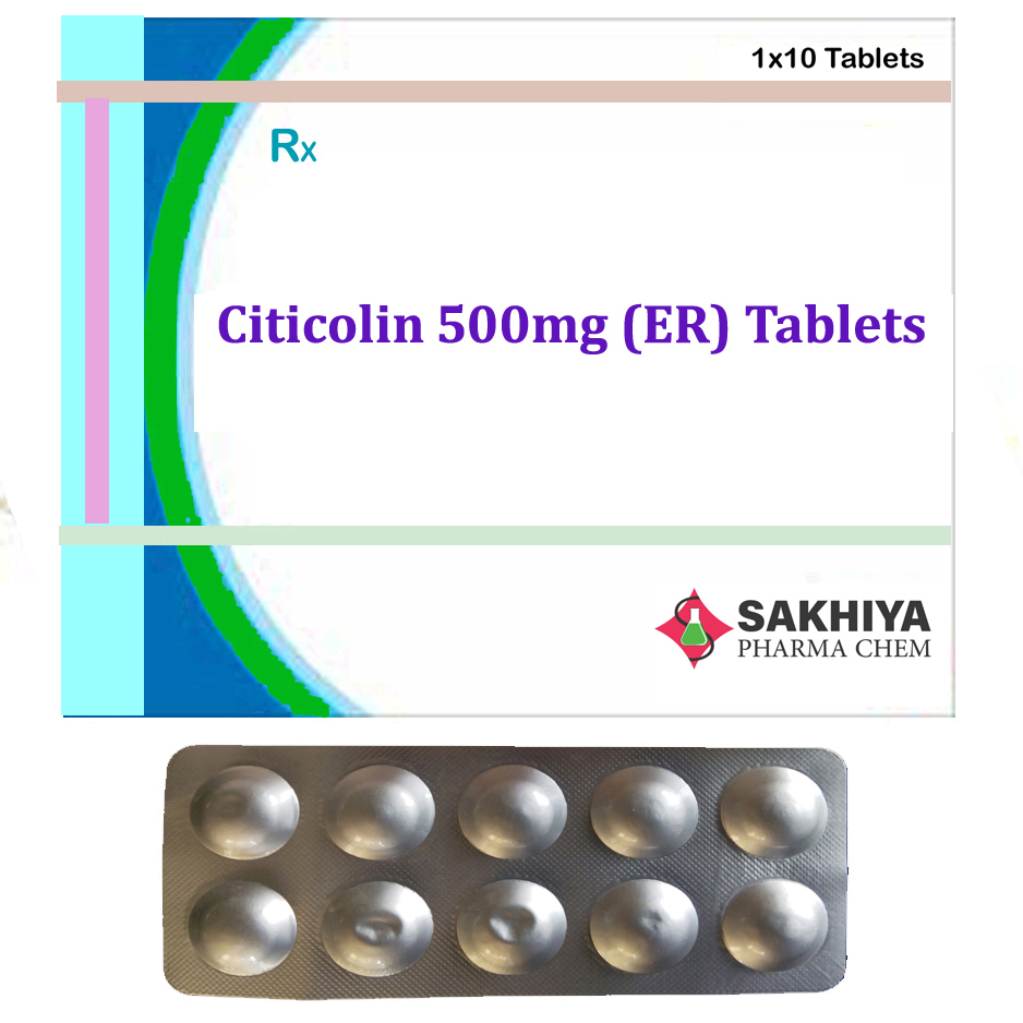 Citicoline 500mg (ER) Tablets