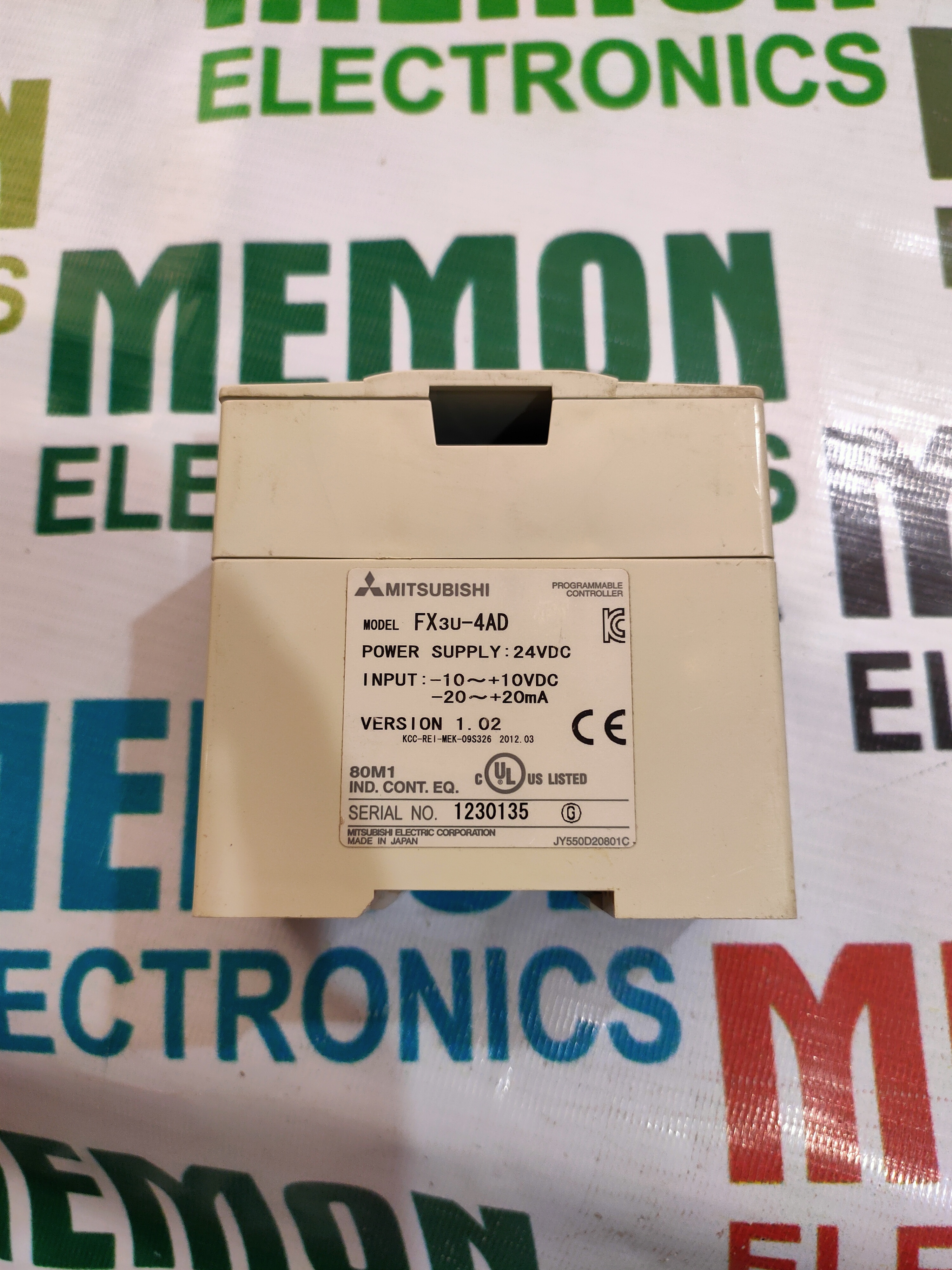 மிà®à¯à®à¯à®ªà®¿à®·à®¿ FX3U-4AD