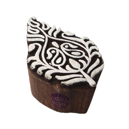 Floral  Wooden Block Printing Stamps