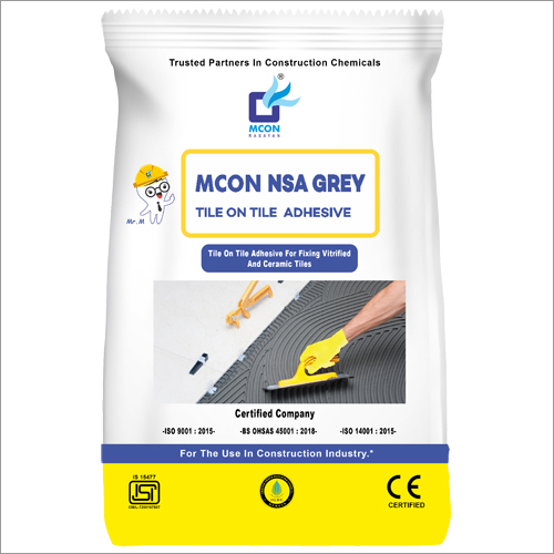 Mcon NSA Grey Tile On Tile Adhesive