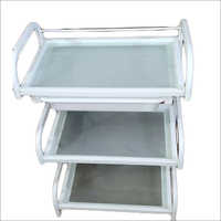 White Glass Trolley
