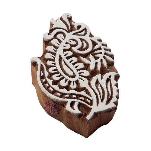 Floral  Wooden Block Printing Stamps