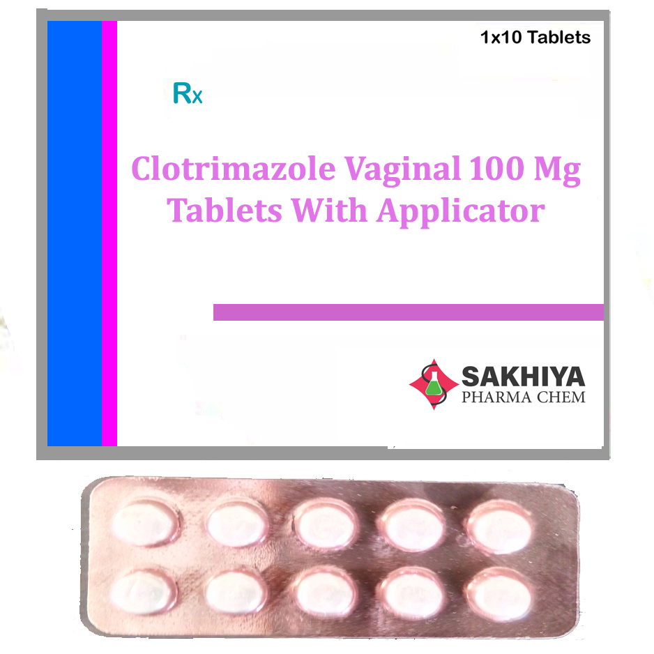 Clotrimazole Vaginal 100 Mg Tablets With Applicator