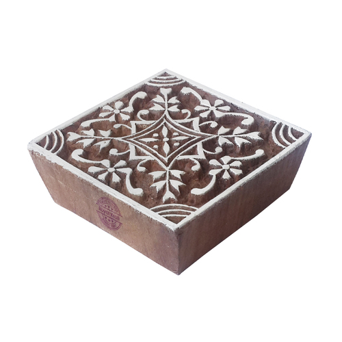 Square  Wooden Block Printing Stamps