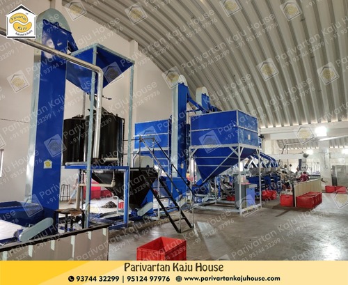 Fully Automatic Kaju Processing Plant Capacity: 250 - 500000 Kg/Day