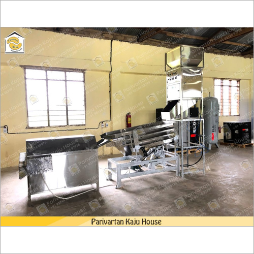 Automatic Stainless Steel Cashew Peeling Machine By Parivartan Cashew Machinery
