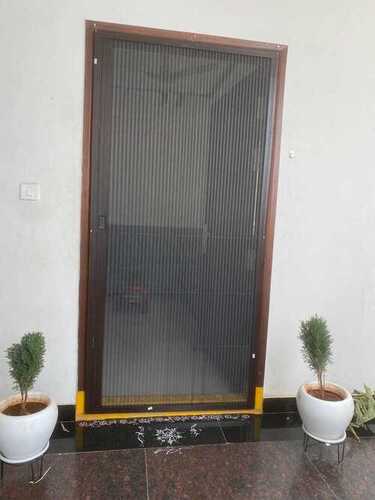 pleated mesh doors