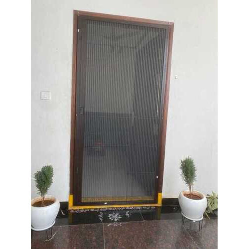 pleated mesh doors