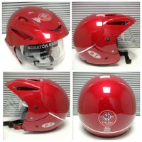 Q-7 GOLD Open Face Bike Helmet