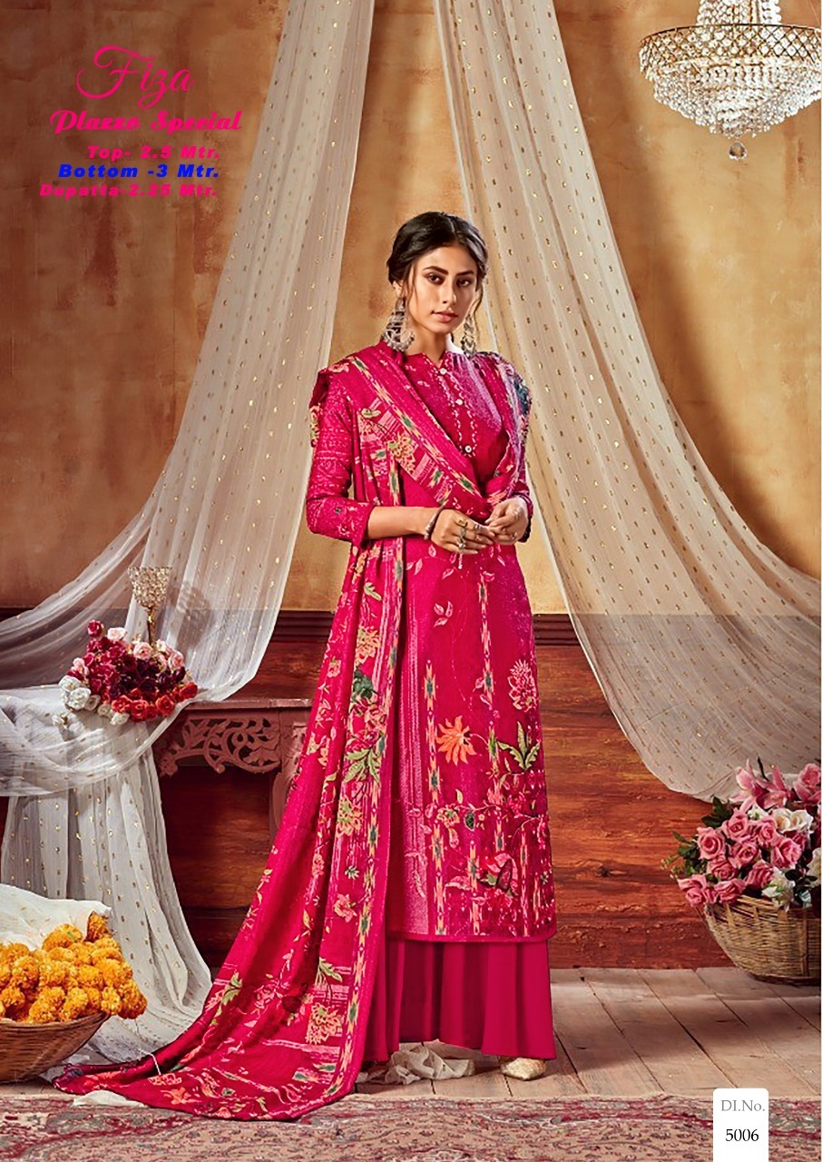 Apana Cotton Fiza Plazzo Special Vol 5 Printed Cotton Dress Material Catalog