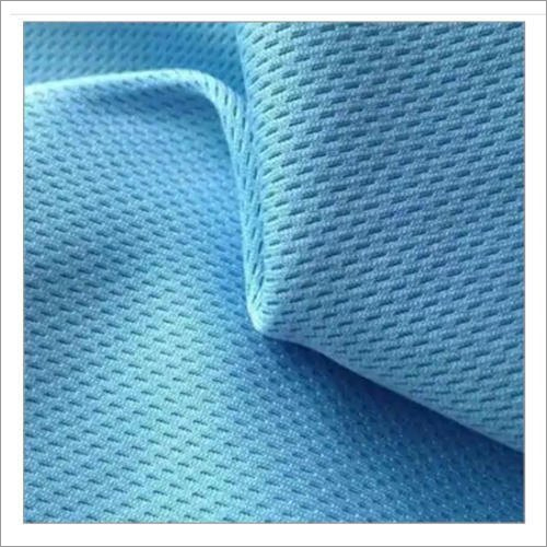 Fast Colors Garments Blue Polyester Fabric
