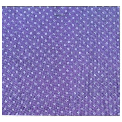 Dotted Net Fabric - Net Fabric Size as Per Requirement Blue Color | Ideal for Garment Industries Flexible Weight Options