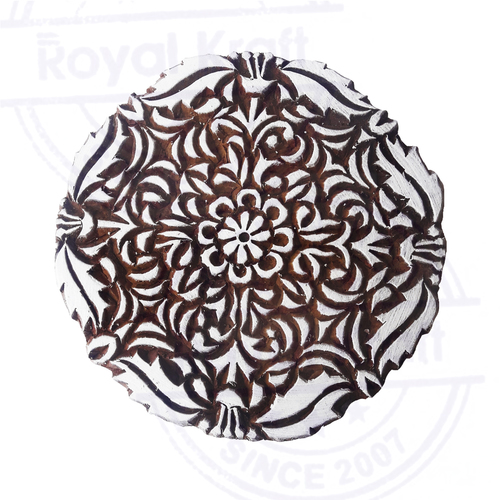 8 Inch Large Wooden Block Printing Stamps
