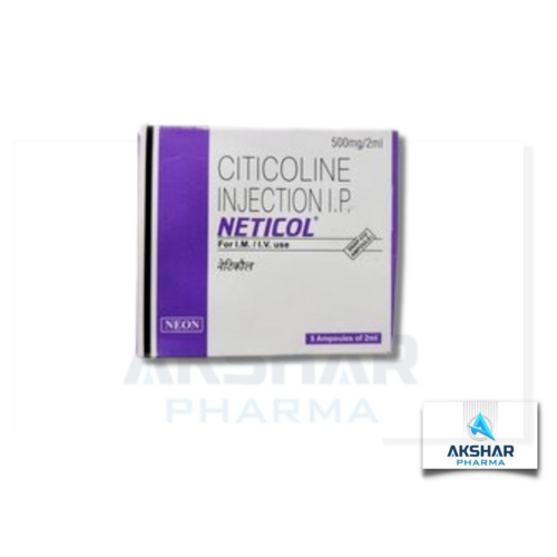 neticol 500mg/2ml