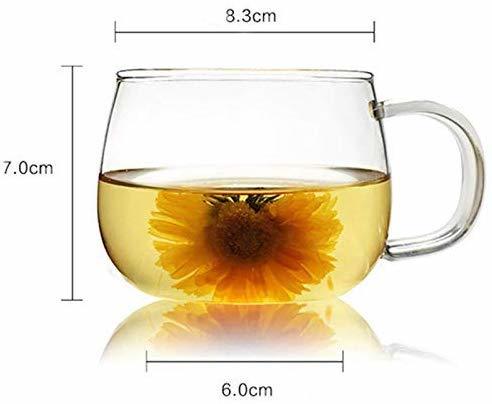410 Ml Glass Coffee Mug