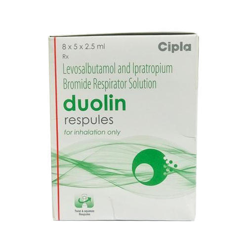 Duolin Respules Ingredients: Levosalbutamol + Lpratropium Bromide