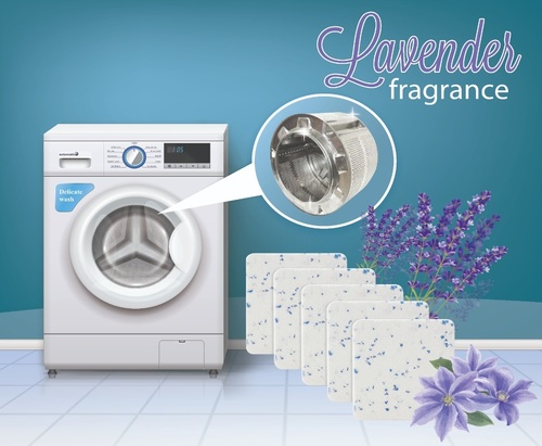Washing Machine Cleaning Tablet (Original Lavender Fragrance By NEWVENT EXPORT