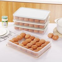 24 Grid Plastic Egg Storage Box