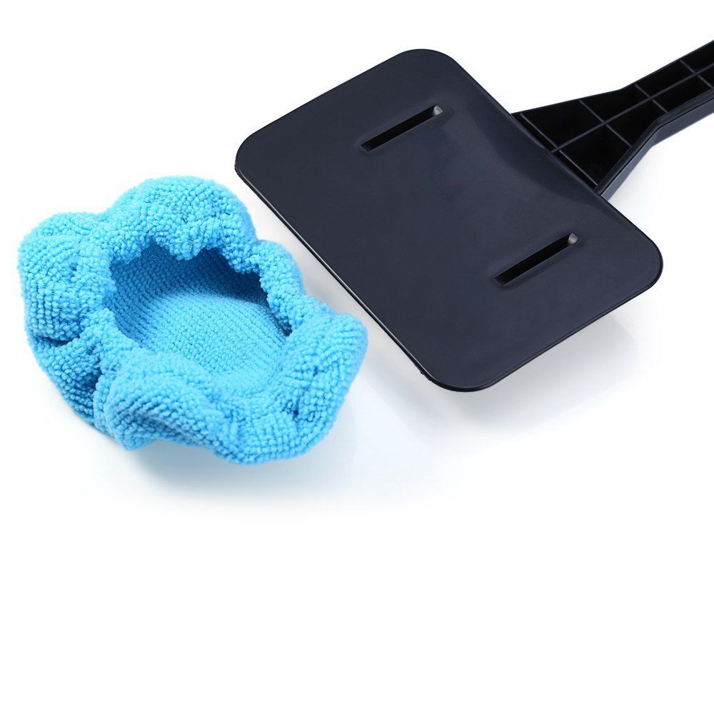 Car Window Cleaner Duster, Car Windshield Glass Pivoting Head Cleaning Brush,