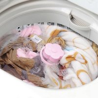 Washing Machine Floating Lint Mesh Bag, Net Hair Filter, Reusable Laundry Lint Catcher Net Bag