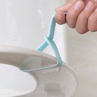 Toilet Seat Lifter Band Foldable Toilet Cover Seat Lid Lifter Handle Bathroom Accessories