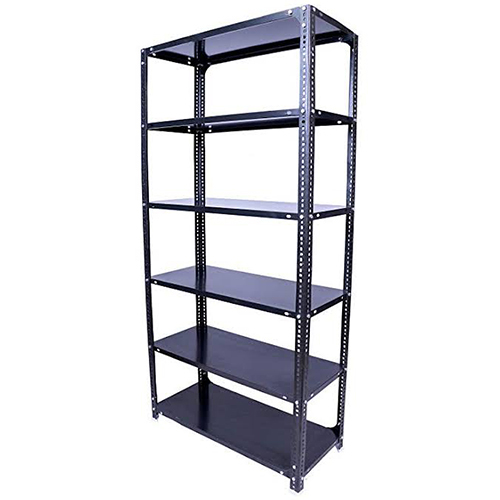 Powder Coated Slotted Angle Steel Racks
