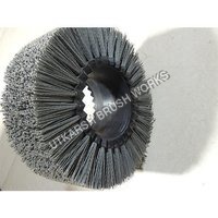 Helical Shape Pattern Brushes - Mild Steel Bristles, 10 Mm To 4m Size Range, Available In Black, White, Yellow & Green Colors | Heavy-duty Industrial Cleaning Tool