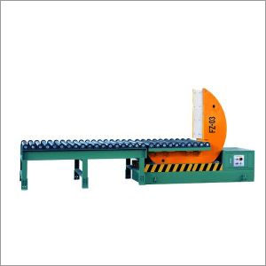 Manual Coil Tilter Machine With Conveyor