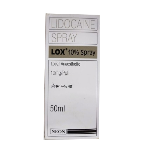 Lox 10% Spray - Recommended For: Hospital