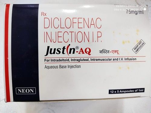 Justin-aq 75mg/1ml Recommended For: Hospital