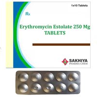 Erythromycin Estolate 250mg Tablets