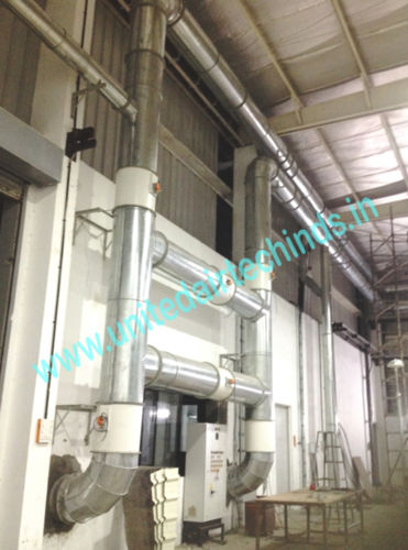 Industrial Ducting Capacity: 1000 To 75000 M3/hr