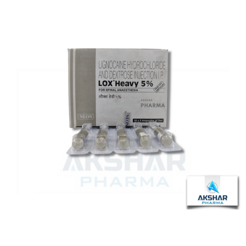 Lox Heavy 5% 2Ml - Application: Hospital