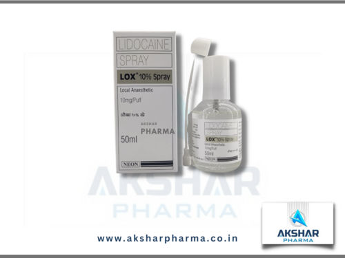 Lox 10% Spray 50ml Application: Hospital