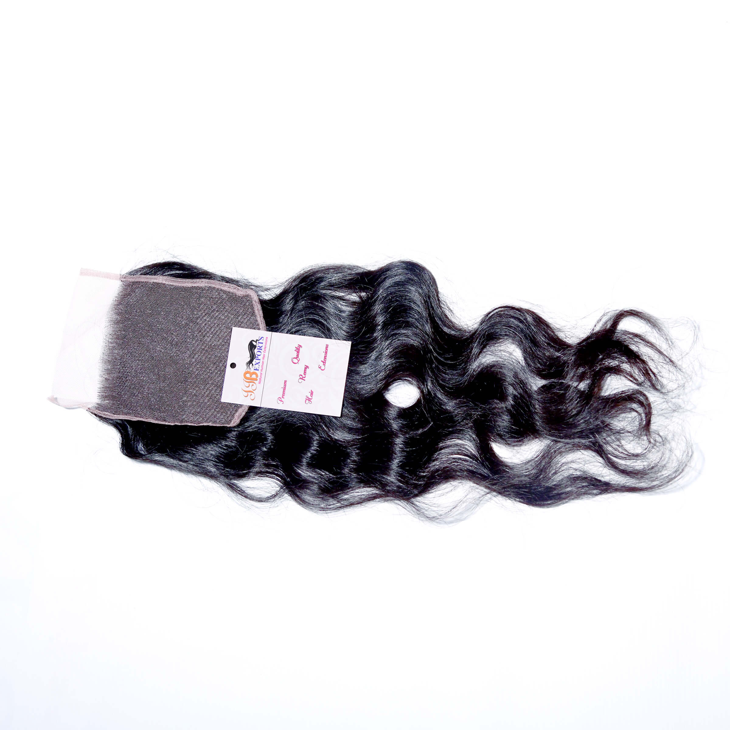 Natural Indian Raw Virgin Hair Lace Closure