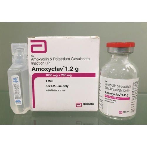 Liquid Amoxycillin And Potassium Clavulanate Injection