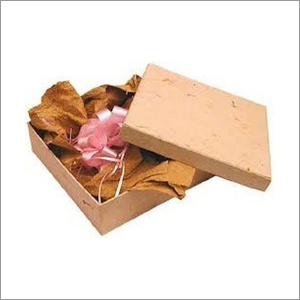 Square Handmade Paper Gift Box