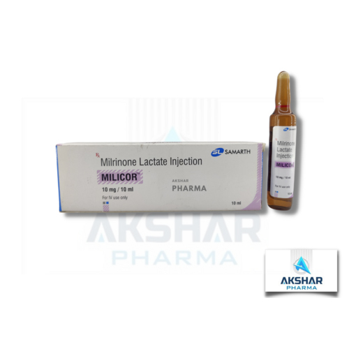 Milicor 10Mg Injection - Application: Hospital