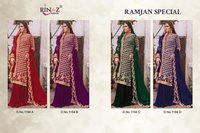 Rinaz Fashion Ramjan Special Georgette With Embroidery Pakistani Suit Catalog