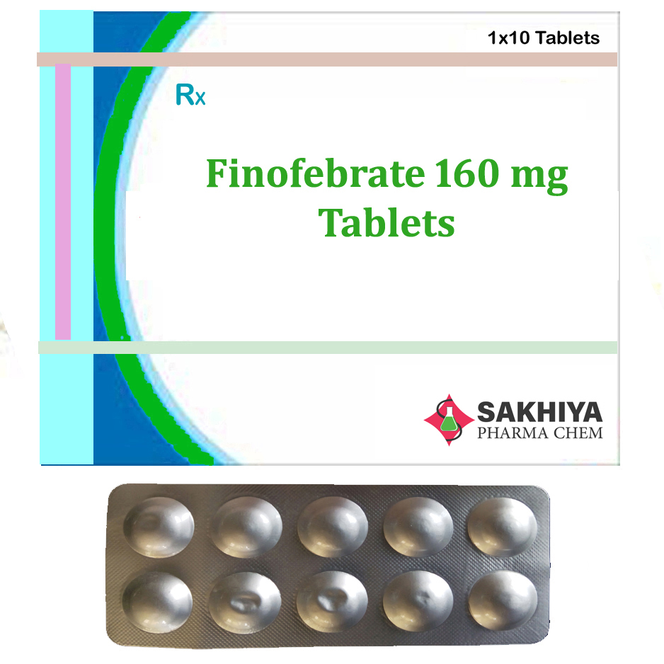 Finofibrate 160 mg Tablets