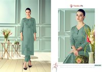 Vamika Nx Magic Pure Viscose Kurti With Bottom Catalog