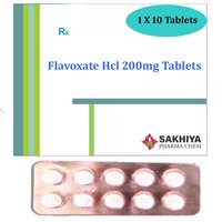 Flavoxate Hcl 200mg Tablets