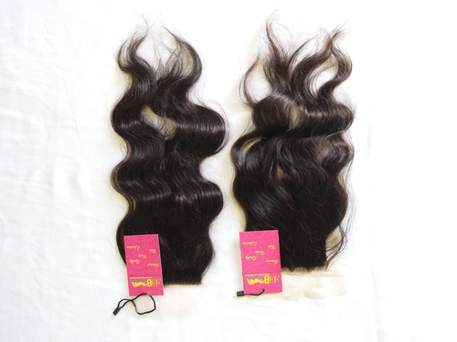 Wholesale Factory Price Transparent Cuticle Aligned 4x4 Lace Closure Frontal Human Hair