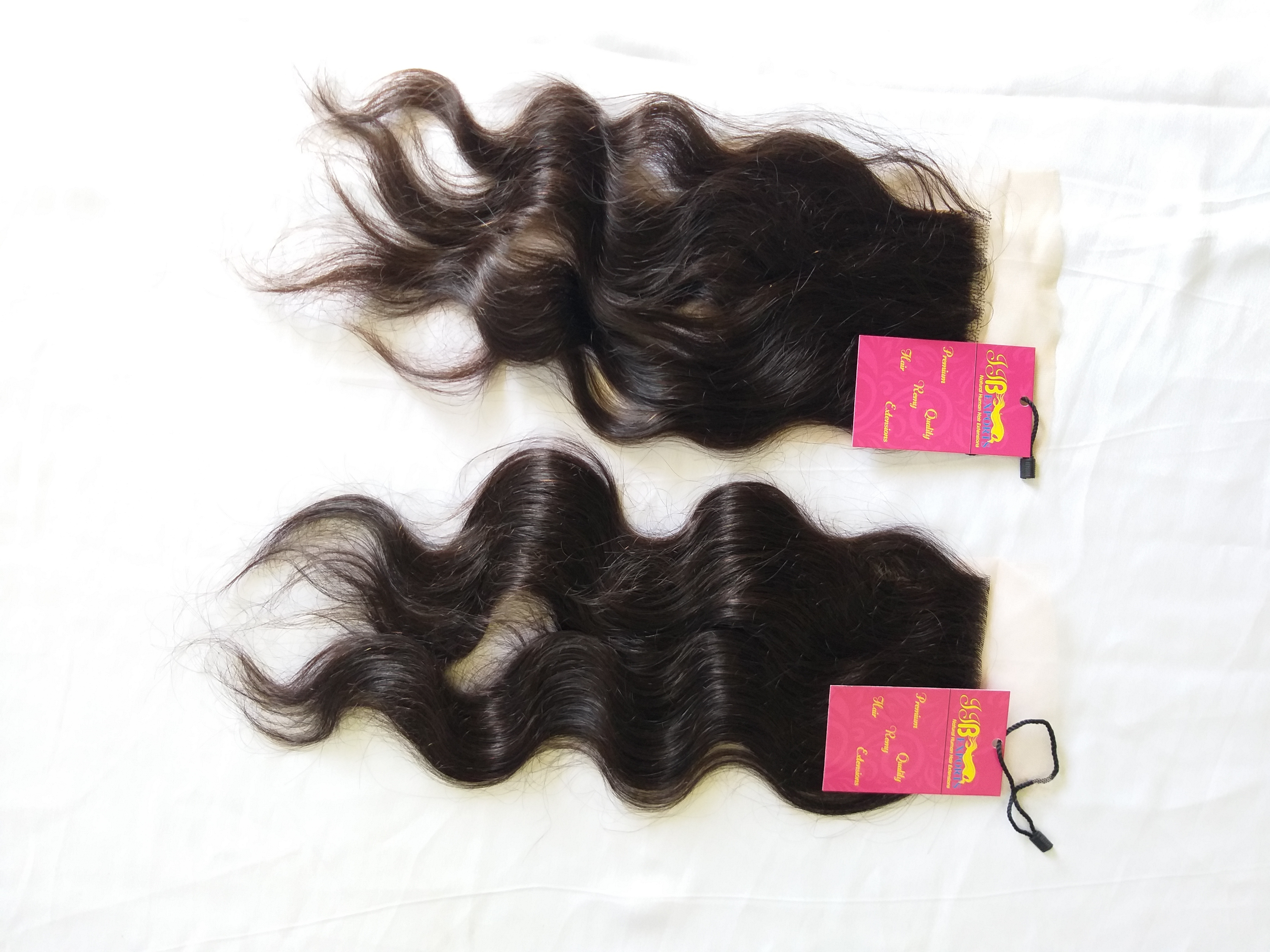 Wholesale Factory Price Transparent Cuticle Aligned 4x4 Lace Closure Frontal Human Hair