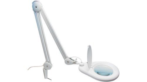 Magnifying Lamp - 5 Diopter T4 LED White Table Bracket Light | CE Certified 110V-240V