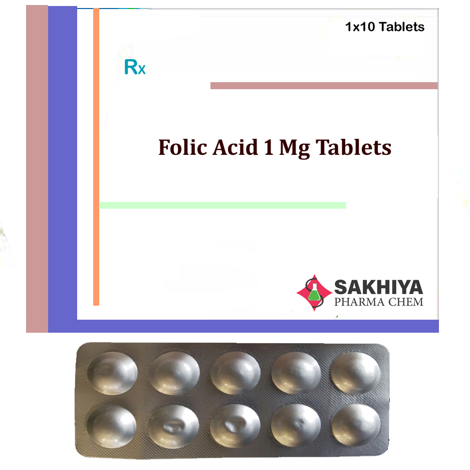 Folic Acid 1mg Tablets
