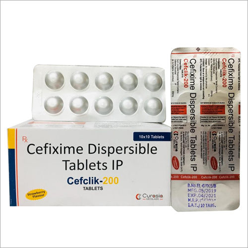 Cefixime Dispersible Tablets IP