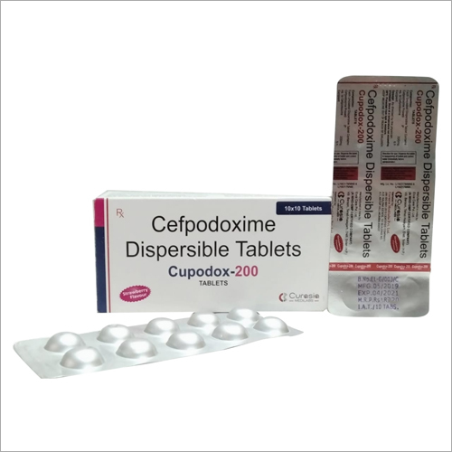 Cefpodoxime Dispersible Tablets