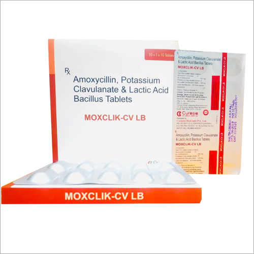 Amoxicillin Potassium Clavulanate And Lactic Acid Bacillus Tablets By CURASIA MEDILABS PRIVATE LIMITED