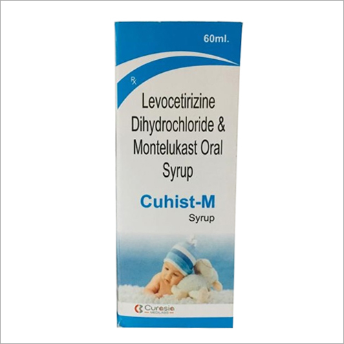 60 ml Levocetirizine Dihydrochloride and Montelukast Oral Syrup